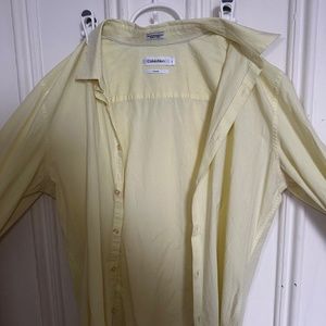 Calvin Klein Slim Fit Dress Shirt - Size Large - lightly used